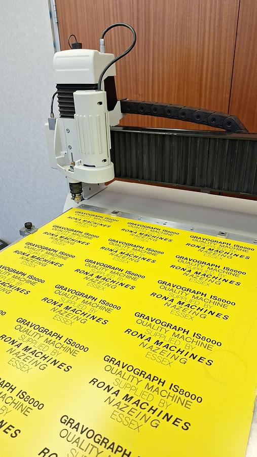 Used Gravotech IS8000XP Engraving Machine