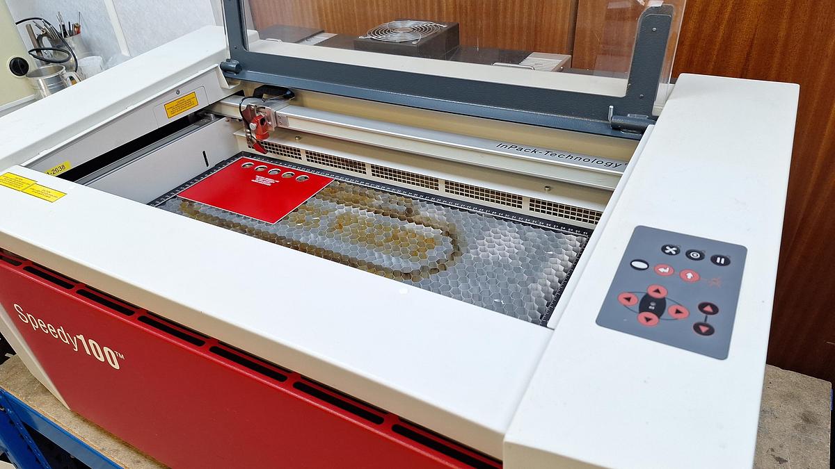 Used Trotec Speedy 100 Laser Engraving Machine