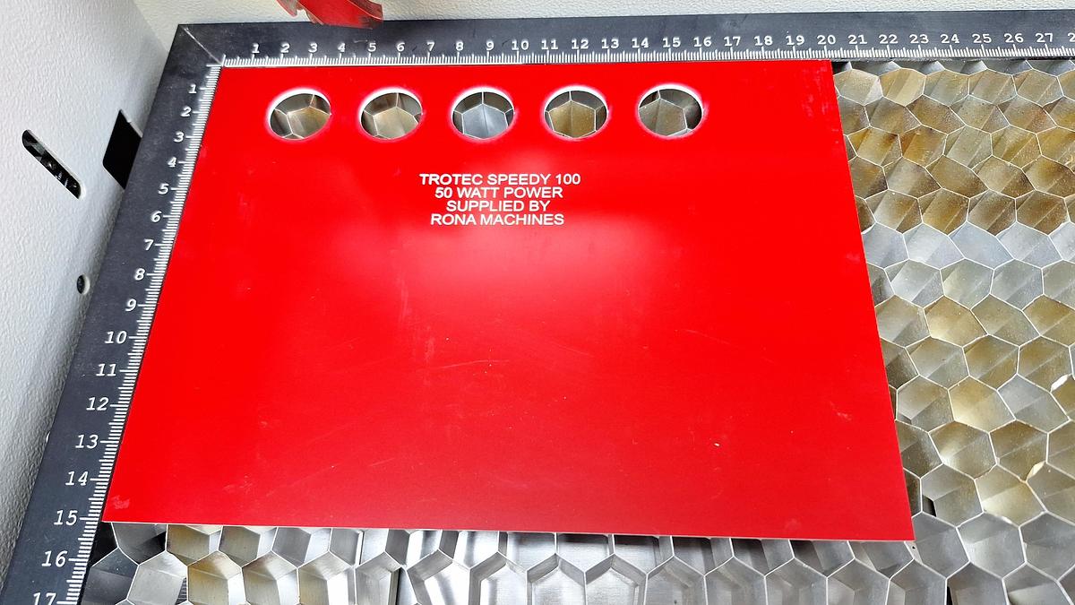 Used Trotec Speedy 100 Laser Engraving Machine