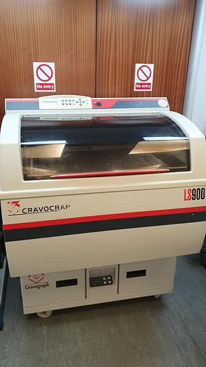 Used Gravograph LS900IQ Laser engraver