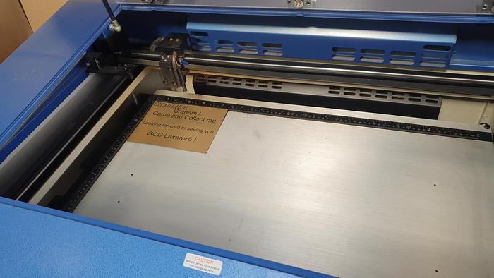Used LaserPro Spirit LS Laser engraving machine