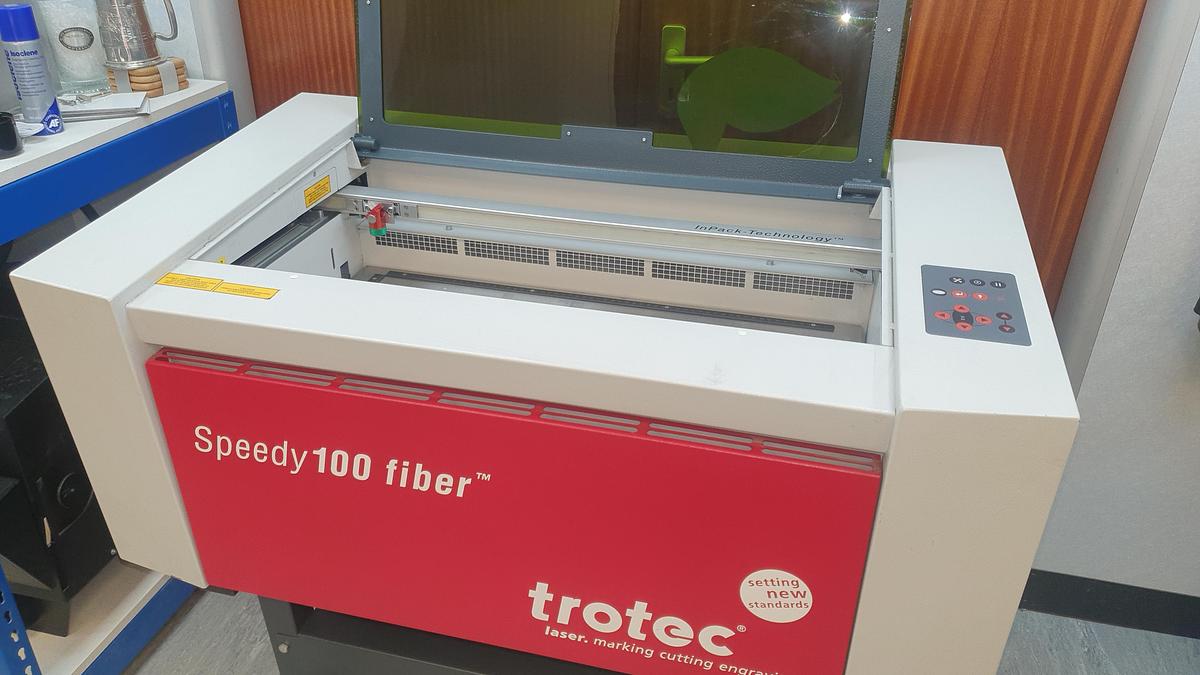 Used Trotec Speedy 100 Fibre Laser