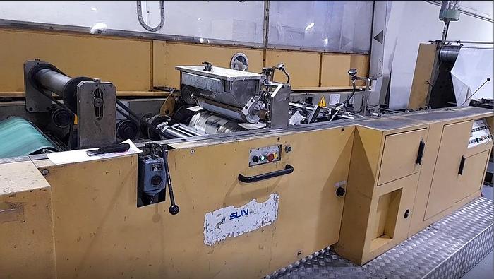Used (visible in production) 2002 CURIONI SUN MASTER 540 - Paper bag making machine with twisted handles unit