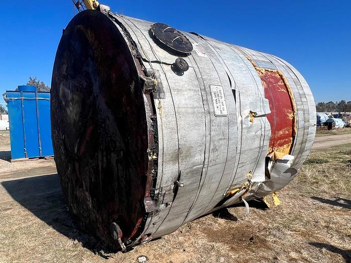Used 10,000 Gallon Carbon Steel Tank with insulation #S744843