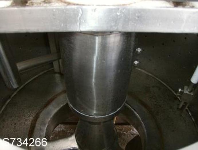Used Centrifuge, Basket, Perforate, 32" x 20", 316 S/st, Ametek, 20 HP #S734266