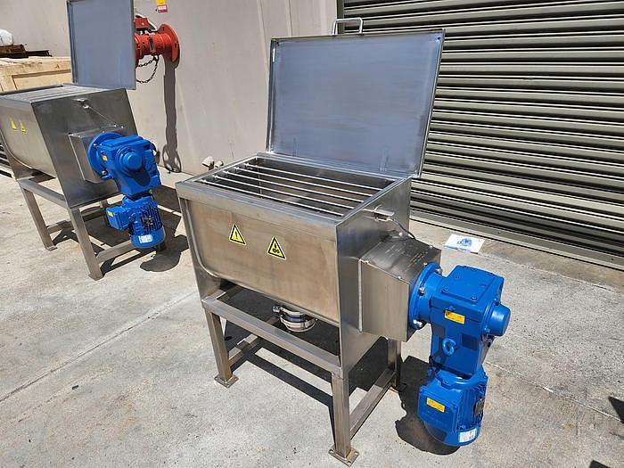 2.5 cuft ribbon blender for powder mixing in stock in CA