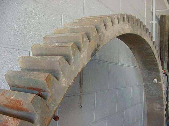 Used UNUSED BALL MILL GEAR – 96 TOOTH – 75 1/2 in. ID – #4577