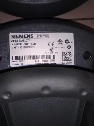 Used Siemens Mobile Panel 277 6AV6645-0CC01-0AX0