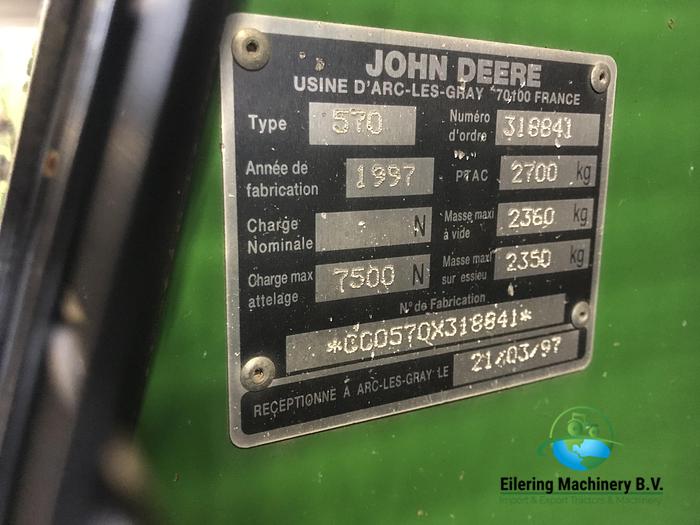 Used 1997 John Deere 570