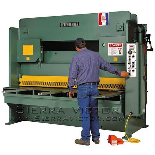 BETENBENDER 6' x 3/4" Hydraulic Shear Model 6-750