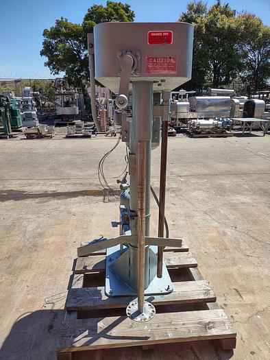 Used Mixer, Dispersion, 7.5 HP, S/st, Myers, With Tank #S742648