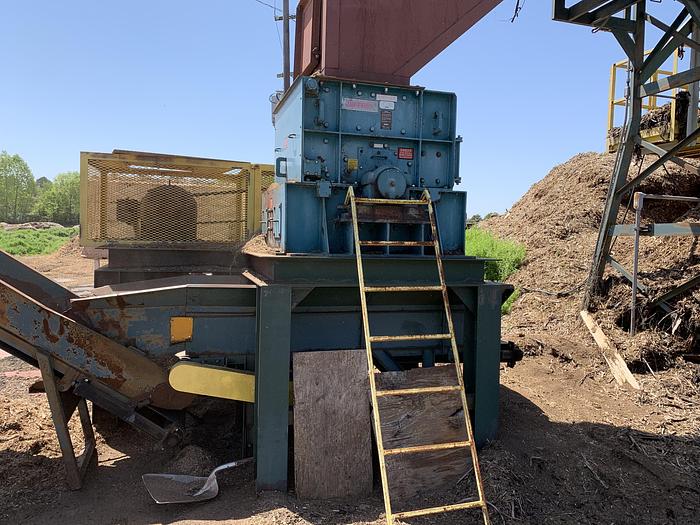 Used 2000 Jeffery  WD34 stationary Hammer mill System