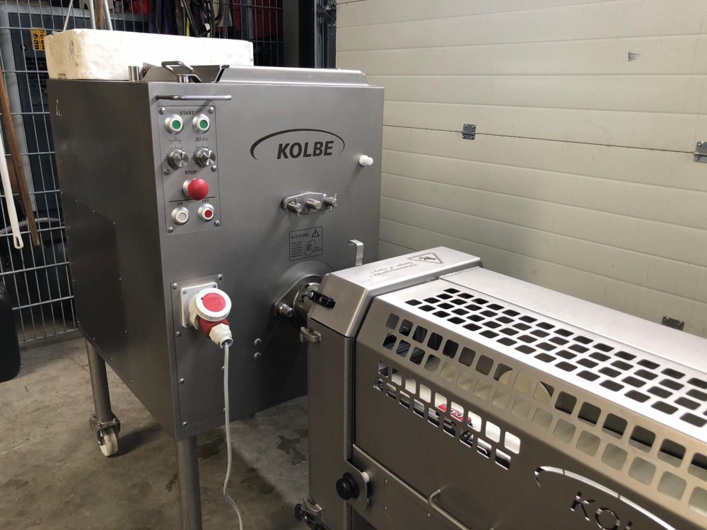 Used Kolbe meat portioning line