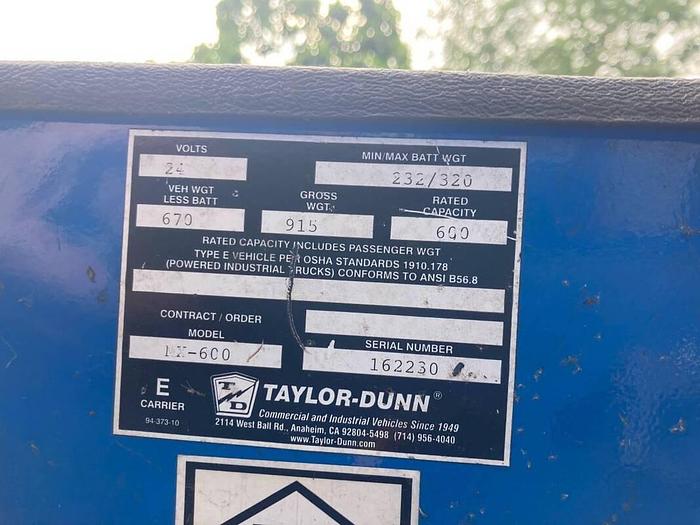 Used 2004 Taylor Dunn MX-600