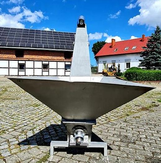 Used Przenośnik (transporter) ślimakowy, nierdzewny w korycie zamkniętym