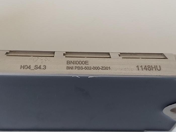 Gebraucht Schnittstelle Profinet I/O, BNI000E, BNI PBS-502-000-Z001, Balluff gebraucht-Top