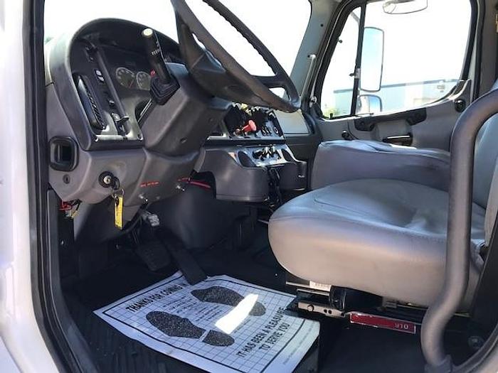 Used 2007 Freightliner M2-106 6X6 12ft Flatbed Winch Truck - C87324