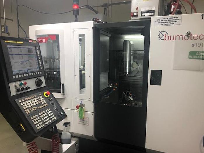 Used 2018 STARRAG BUMOTEC S191 CNC MACHINING CENTER