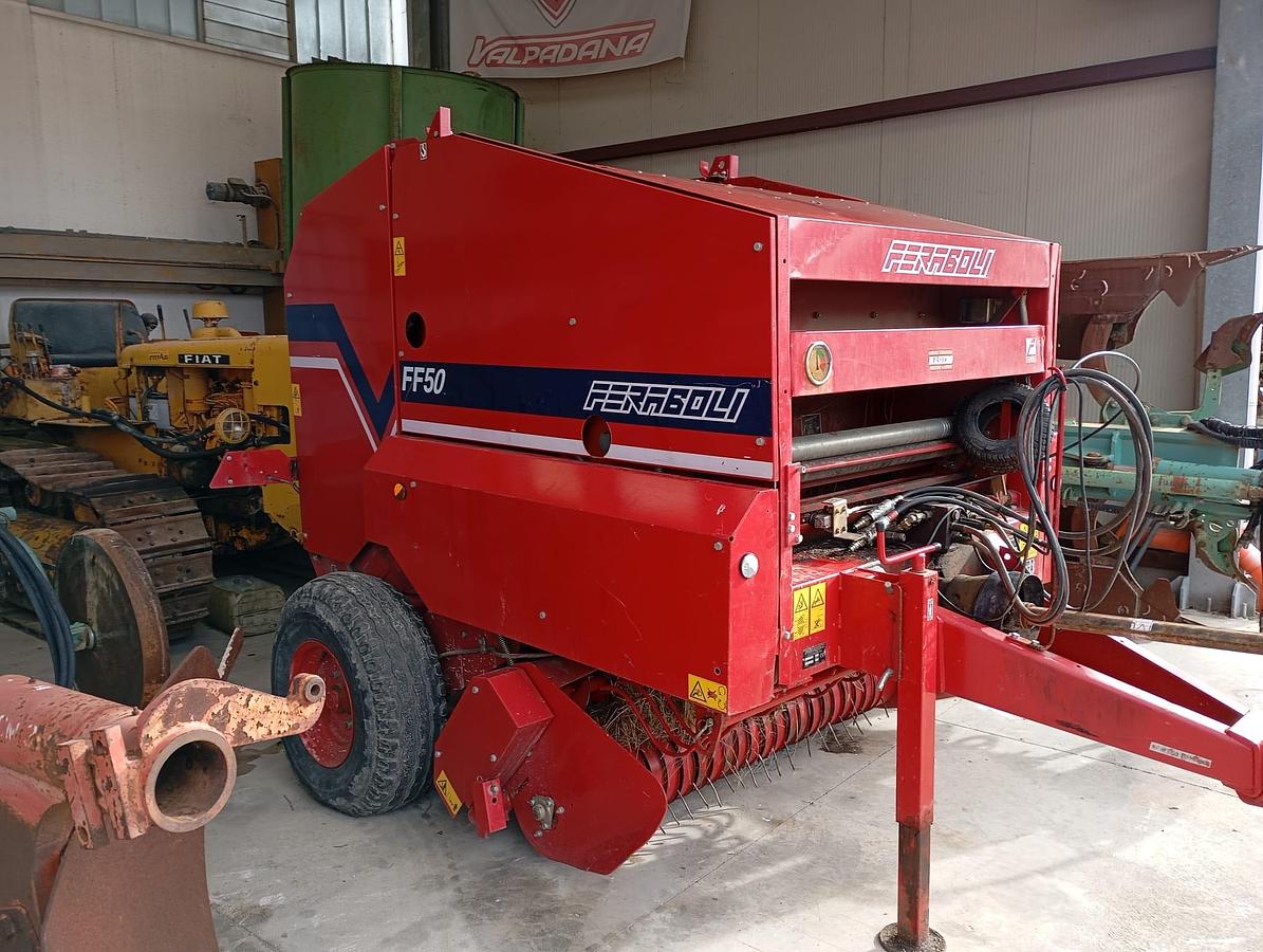 Used Rotopressa con legatore a rete Feraboli FF 50 PD