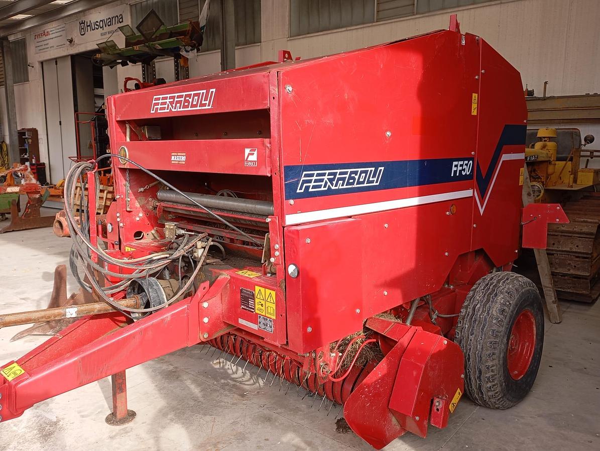 Used Rotopressa con legatore a rete Feraboli FF 50 PD
