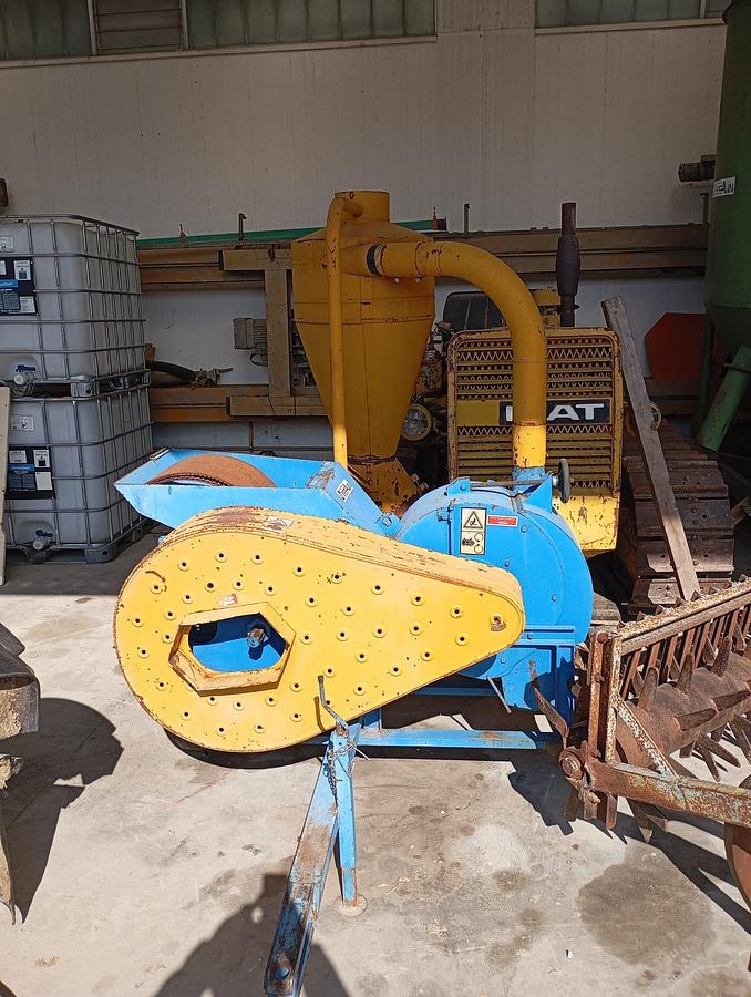 Used molino vortice Carrellato 45 D con ciclone