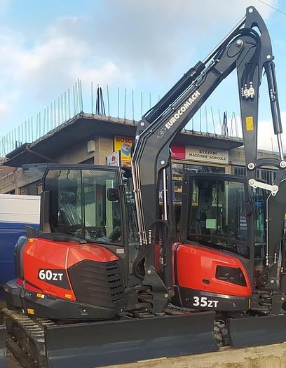 2022 Eurocomach 60 ZT cingoli in gomma cabinato