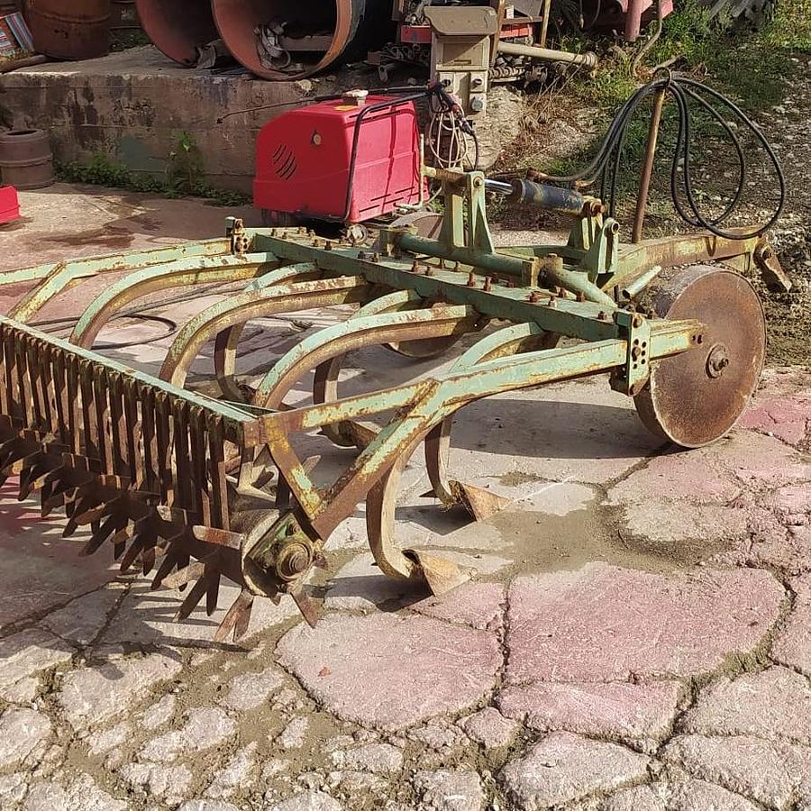 Used Estirpatore carrellato Fraternali G 220 cm larghezza