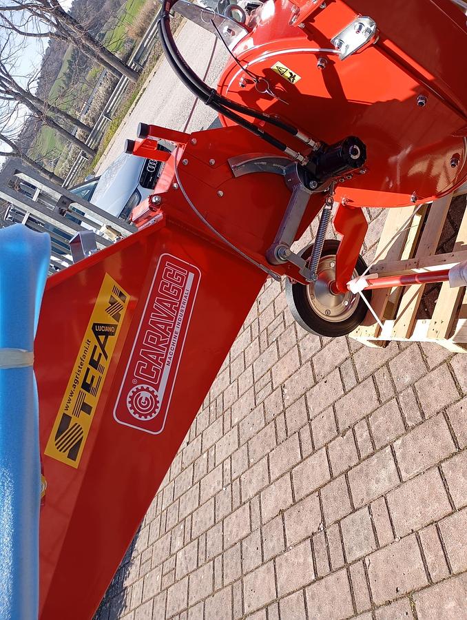 Biotrituratore Professionalecon rullo idraulico Bio 230 Caravaggi