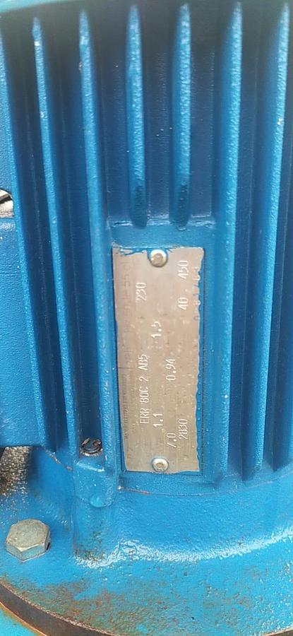 Used Miscelatore Elettrico 1,1 KW monofase