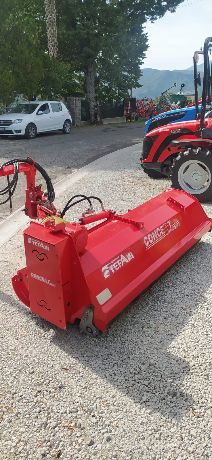 Used Trincia argini a bandiera Concept Perugini ESD 200