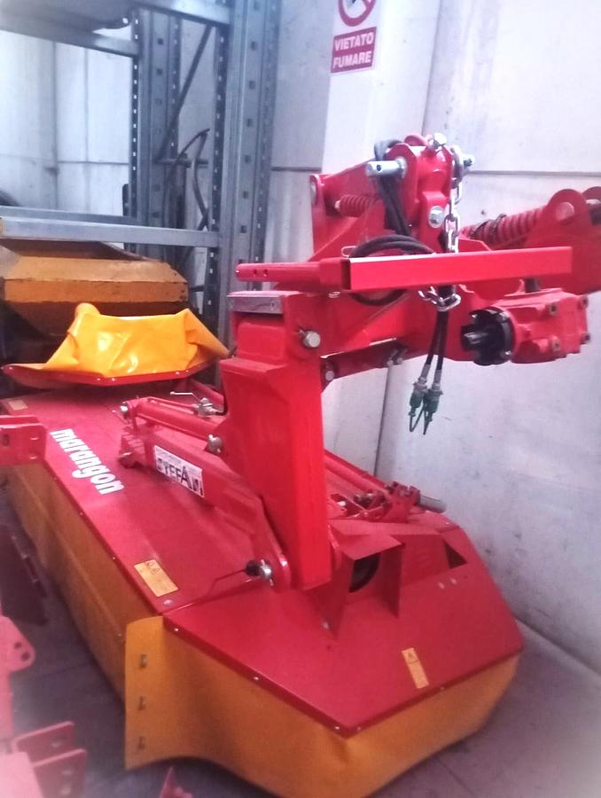 Falciacondizionatrice Marangon Pendolare 245 RCG con rulli in gomma