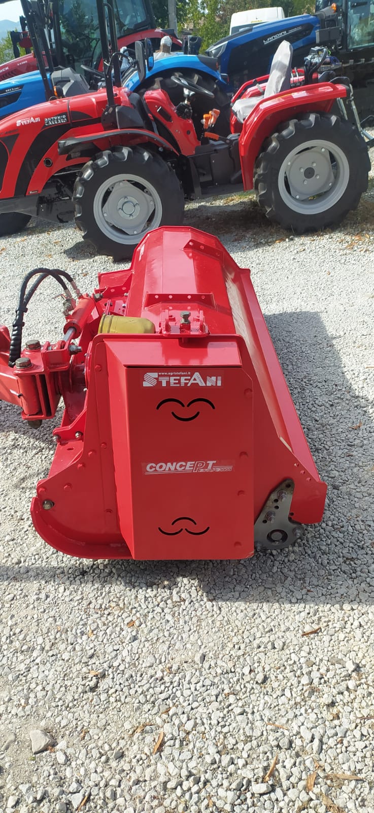 Used Trincia argini a bandiera Concept Perugini ESD 200