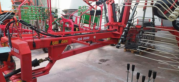 Usato Ranghinatore  butterfly Agriwork Big 8000