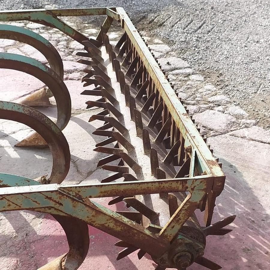 Used Estirpatore carrellato Fraternali G 220 cm larghezza