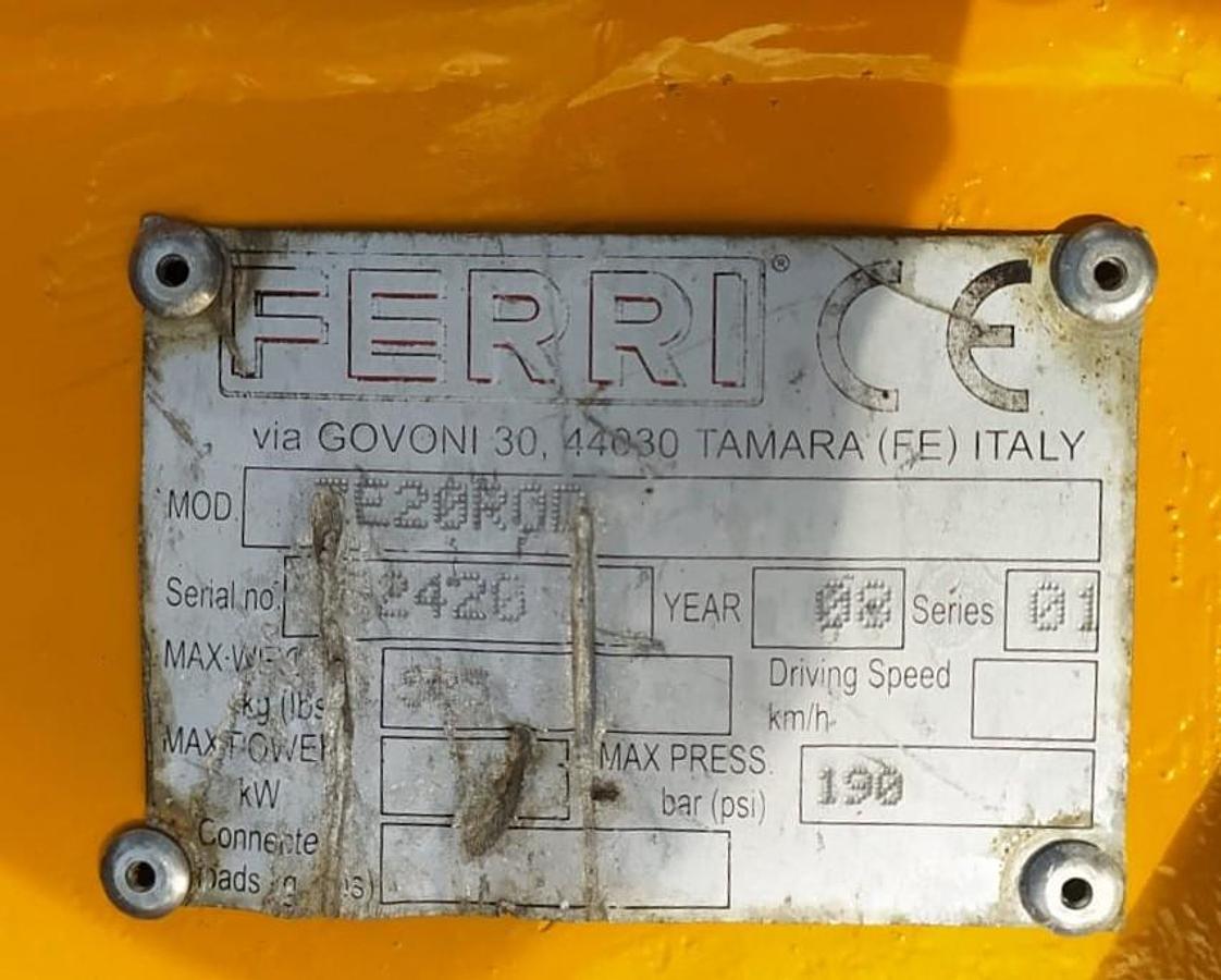 Usato 2008 Ferri TE 20 ROD
