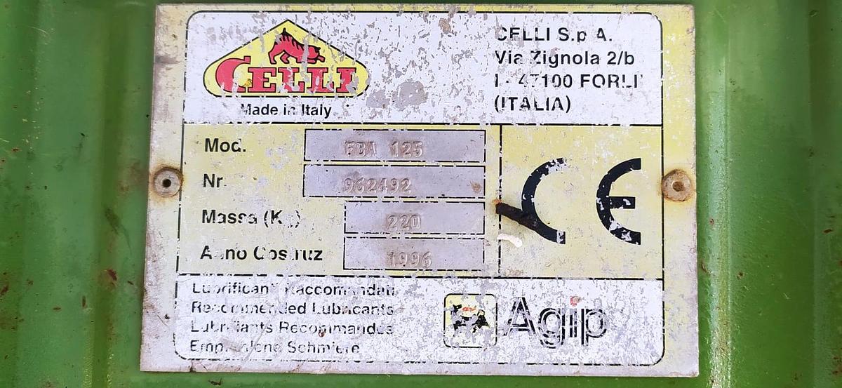 Usato Celli FBA 125