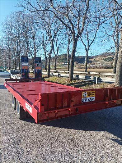 Usato Carrellone portaballoni portacingolati Bicchi 120 TT