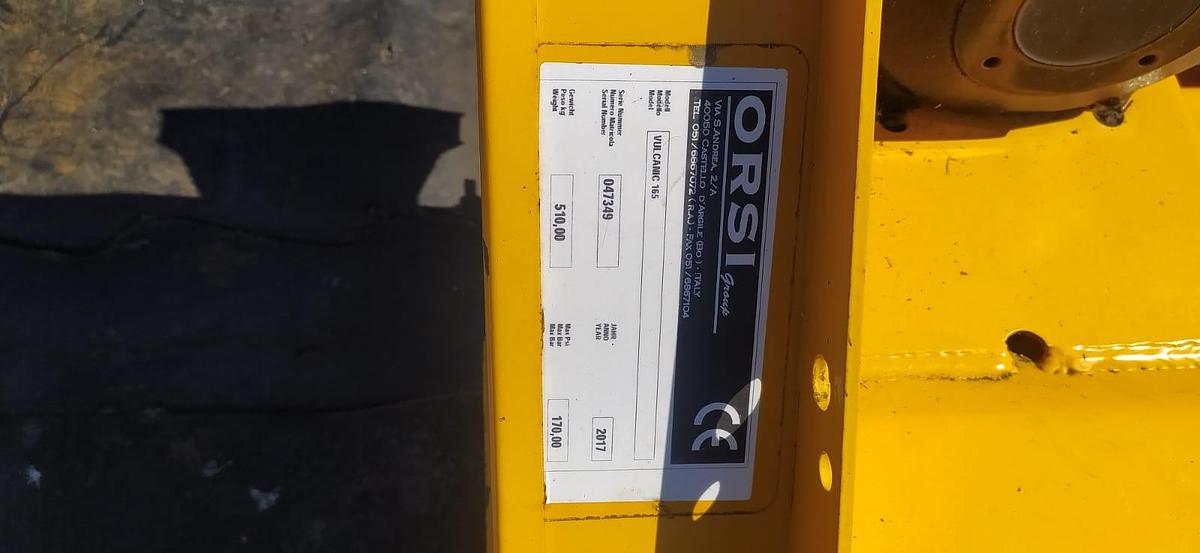 Used Trincia Argini ORSI Vulcanic 165