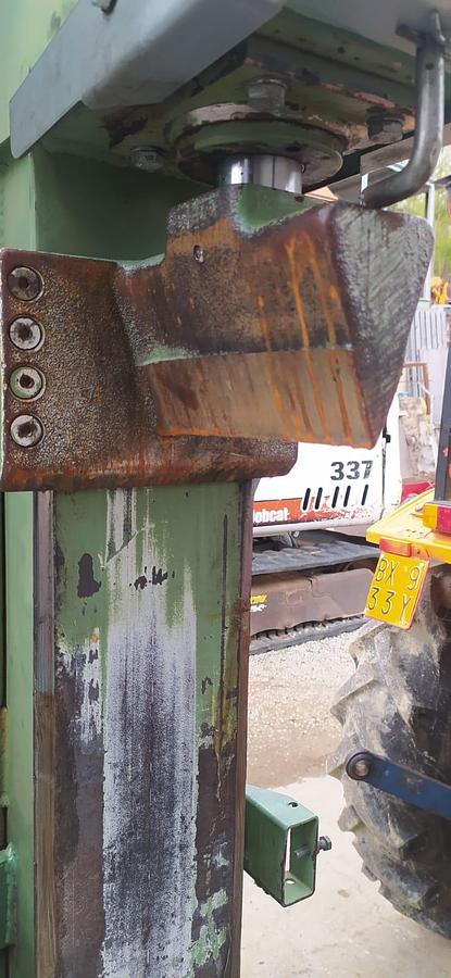 Usato Sega combinata Comap 800 con spacca verticale e impianto nastro