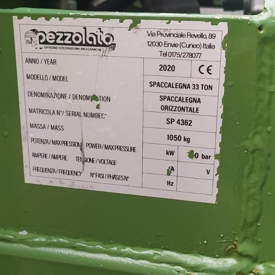 Used 2020 Pezzolato 33 tonn