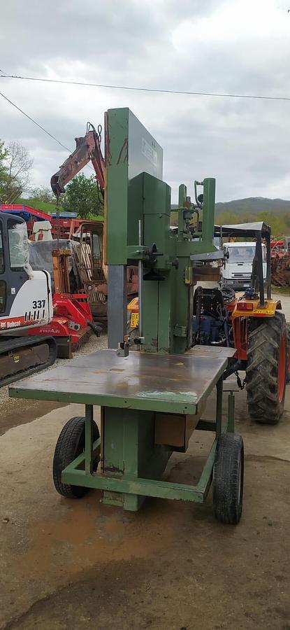 Usato Sega combinata Comap 800 con spacca verticale e impianto nastro