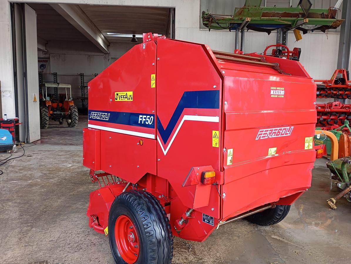 Used Rotopressa con legatore a rete Feraboli FF 50 PD