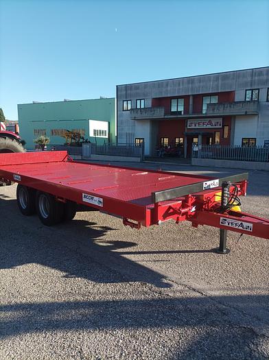 Usato Carrellone portaballoni portacingolati Bicchi 120 TT