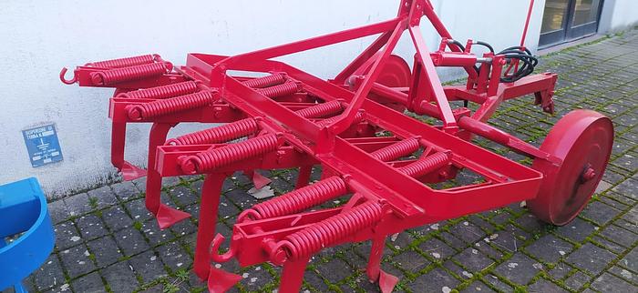 Coltivatore Tiller con doppia molla carrellato con carrello idraulico