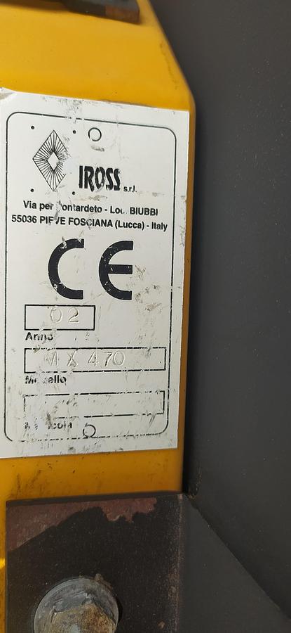 Usato 2002 Iross MX 470