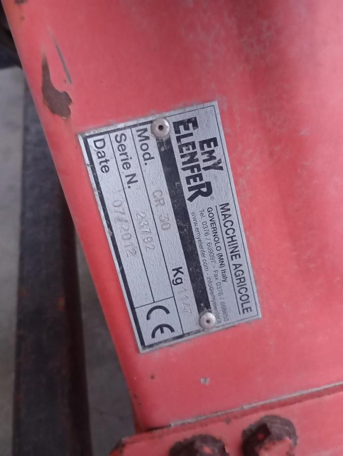 Used Erpice Rotante Emy Elenfer mod Ercole 300