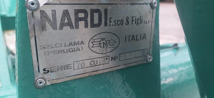 Usato Nardi 70 CUI / 3 BIVOMERE