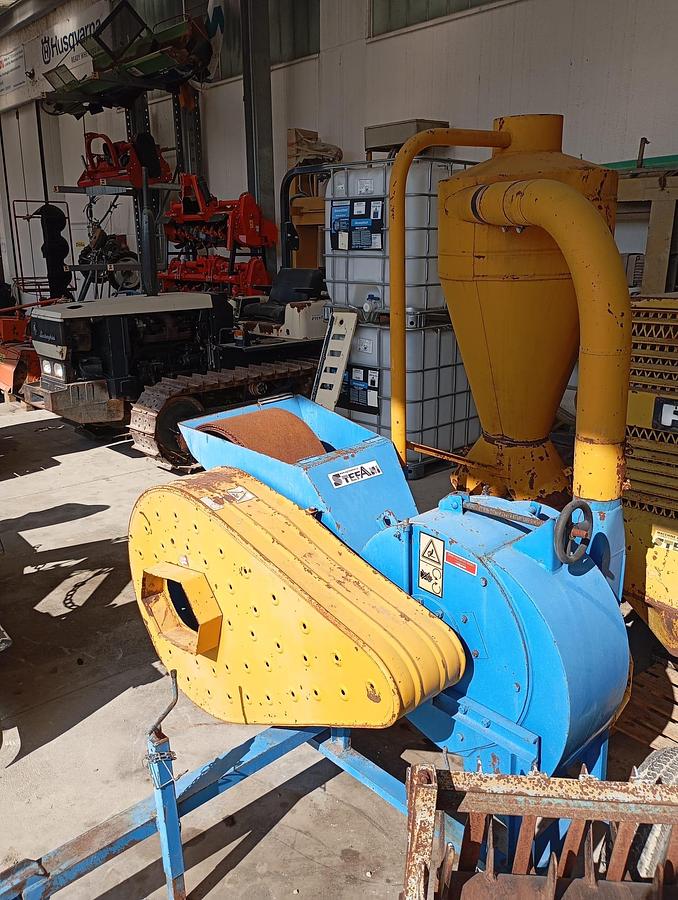 Used molino vortice Carrellato 45 D con ciclone