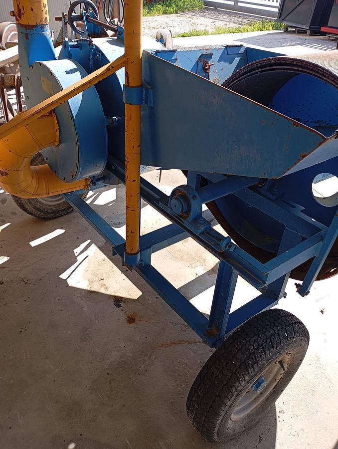 Used molino vortice Carrellato 45 D con ciclone