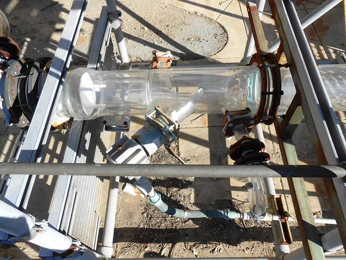 Used Heat Exchanger, Condenser, 6" x 34", QVF #S742160